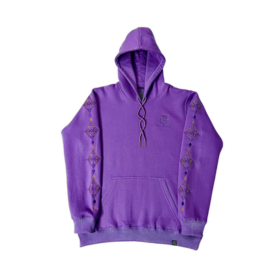 Rich Purple Love Classic Pullover Hoodie