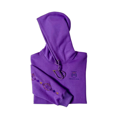 Rich Purple Love Classic Pullover Hoodie