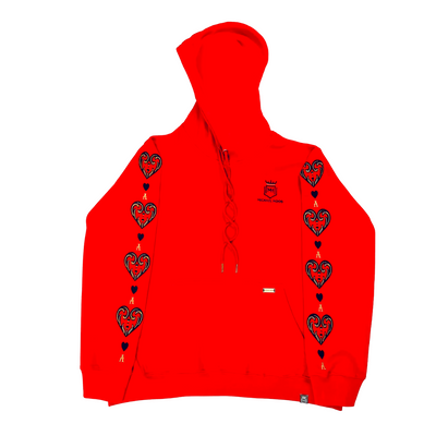 Rich Club Classic Red Pullover Hoodie