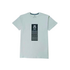 Rectangle Brand Logo On Light Gray T-Shirt