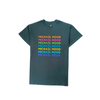 Multi-Color Print Design T-Shirt