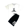 Black/Grey Bunny Rabbit BlackHouse Shorts Set