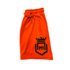 Black/Orange ClubHouse Stretch Shorts