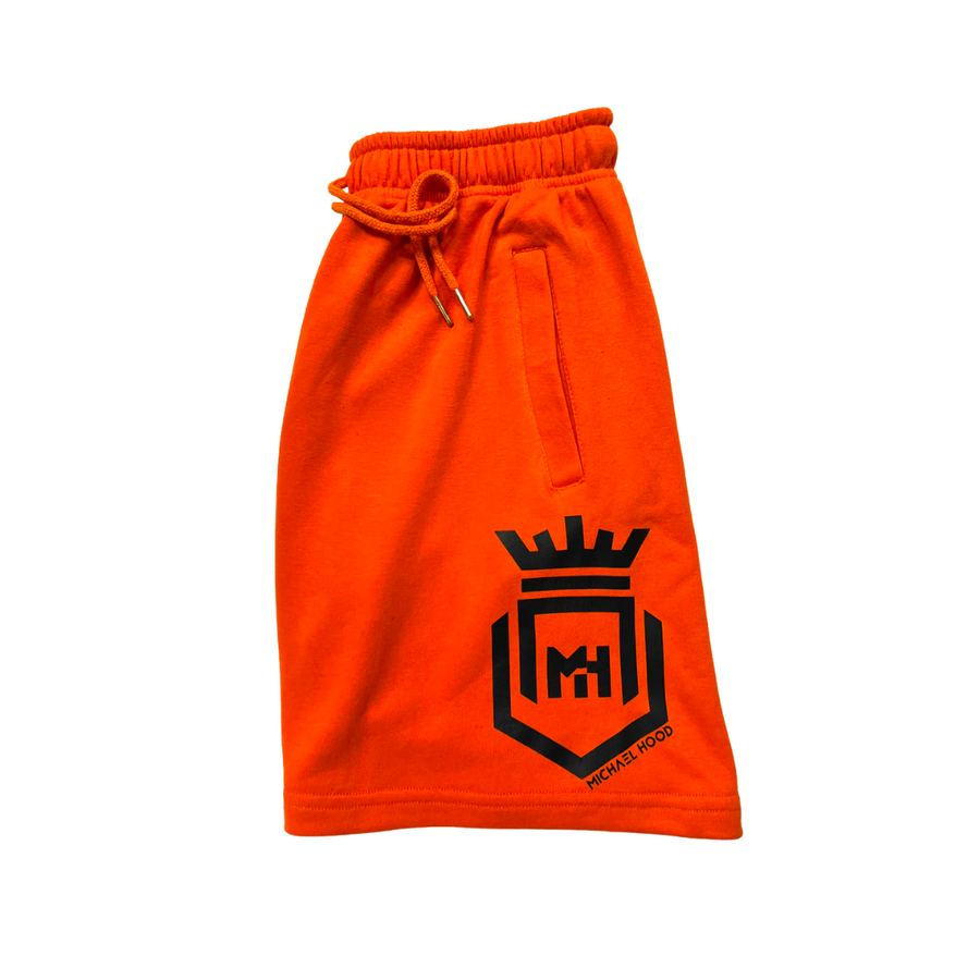 Black/Orange ClubHouse Stretch Shorts