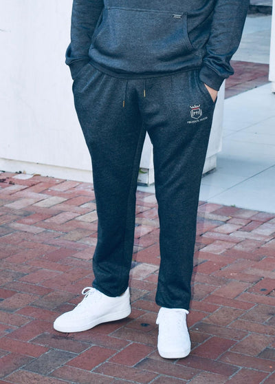 Classic Design on Dark Gray Joggers